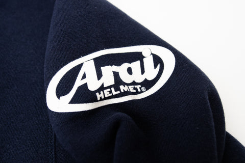 Arai Helmet Zip Up Hooded Sweatshirt (L)