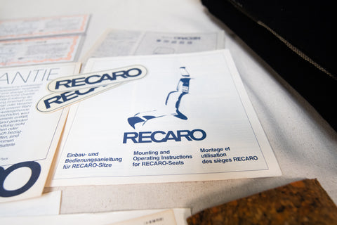 Recaro Ideal Seat TS Seat Pair