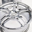 AVS Model 5 17" 9JJ +35, 8JJ +30 (5x114.3) *Triple Chrome Plated*