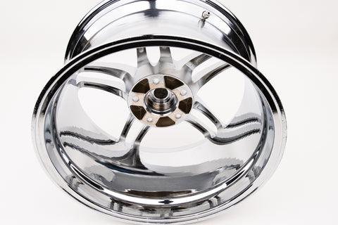 AVS Model 5 17" 9JJ +35, 8JJ +30 (5x114.3) *Triple Chrome Plated*