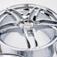 AVS Model 5 18" 10JJ +45, 9JJ +35 (5x114.3) *Triple Chrome Plated*