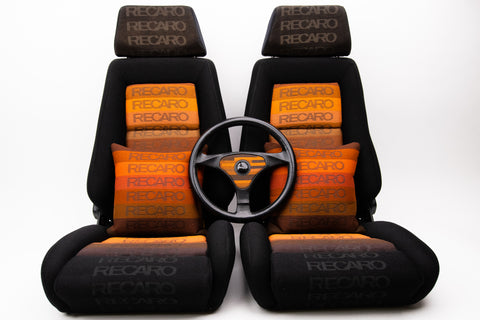 Recaro LX Seat Pair & 365mm Steering Wheel