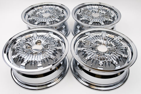 MUGEN CF48 14" 6JJ +38 (4x100) *Triple Chrome Plated*