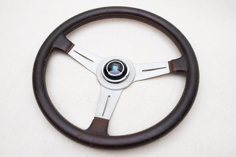 360mm Nardi Classic *1980s Brown Leather*