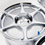 Buddy Club P1 15" 8J +12 (4x114.3) *Triple Chrome Plated*