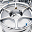 Buddy Club P1 15" 8J +12 (4x114.3) *Triple Chrome Plated*