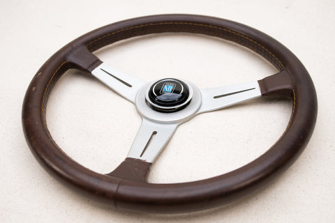 360mm Nardi Classic *Brown Leather*