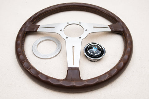 360mm Nardi Classic *Brown Leather*